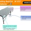 AARAM CHARPAI UDYOG Painted Folding Bed